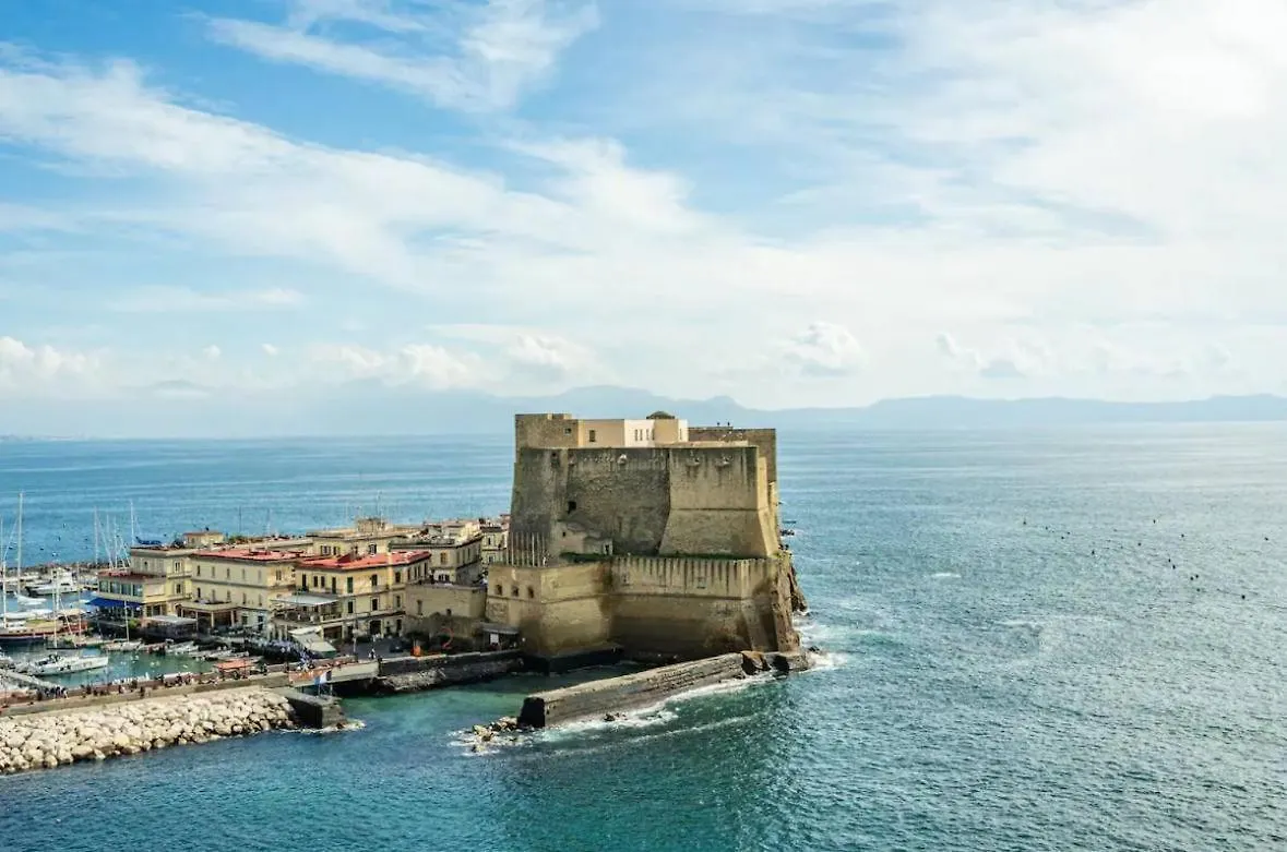 Rooftop In Front Of The Castle Napoli